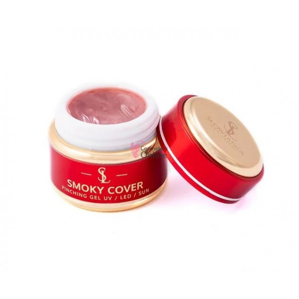Gel UV Slowianka de constructie Smoky Cover Plus, fără senzație de ardere, 15 gr